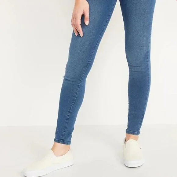 Old Navy Super Skinny Pull-On Jeggings for Women New - Picture 2 of 4